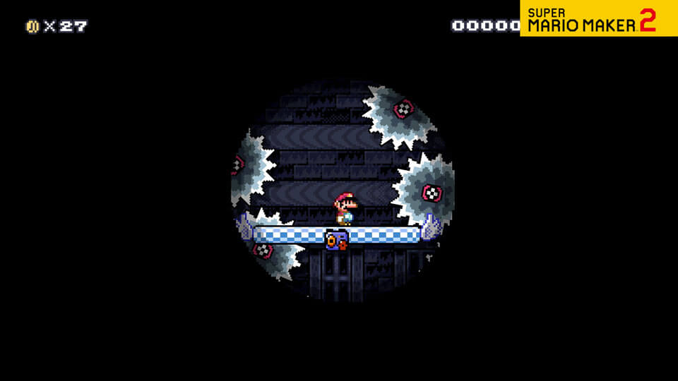 Vidéo de Mario qui traverse un niveau avec le thème Souterrain.